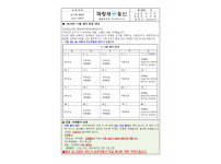 파랑새지역아동센터 11월 가정통신문